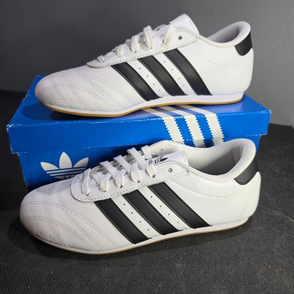 New Adidas Taekwondo Lace J JR6806 White Black Gum GS Sz 6 W7.5 Summer Trending